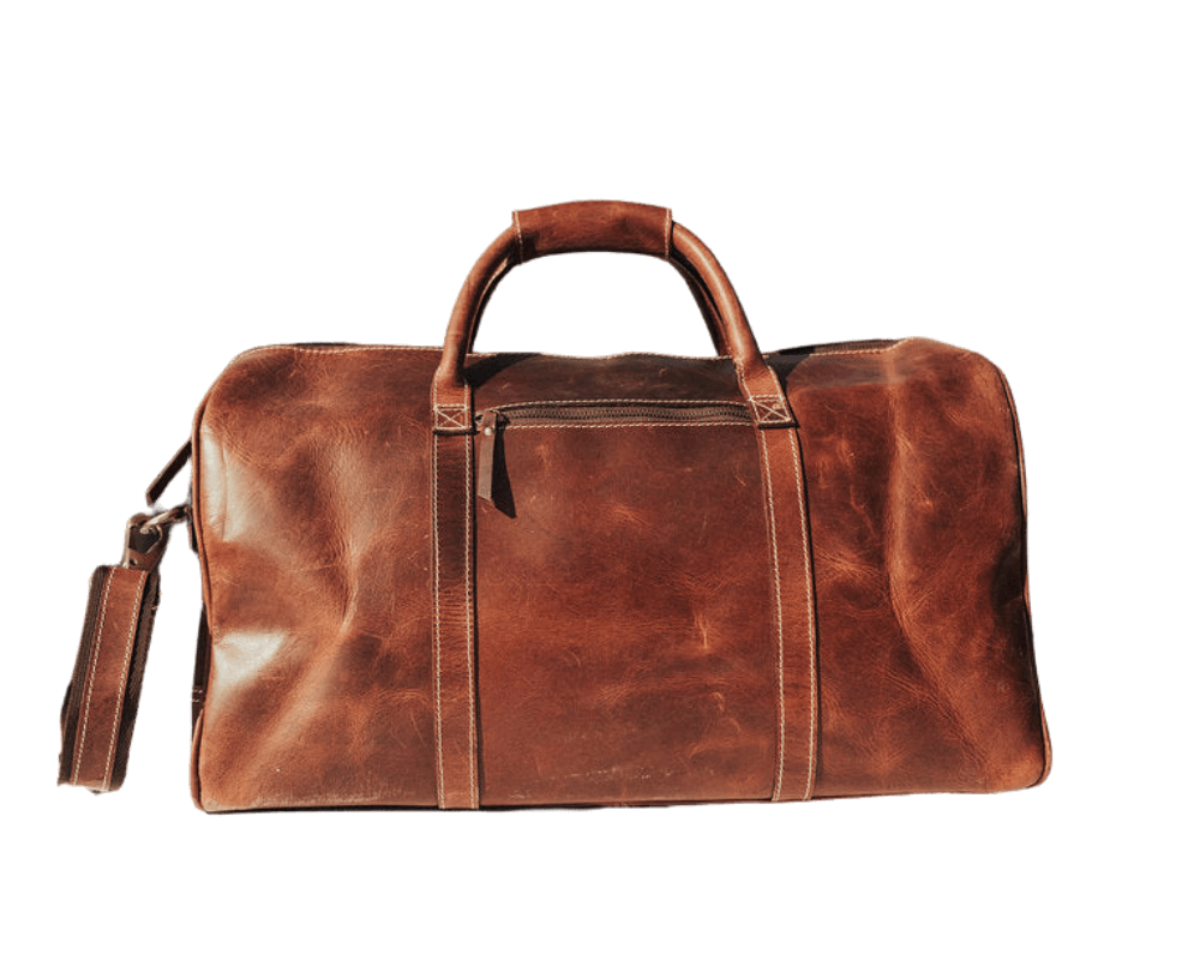 55L Wasatch Duffel Tan | Kodiak Leather Co.