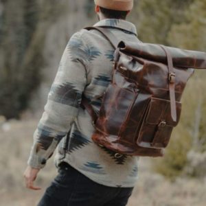 Travel Backpacks Handmade Leather Backpack Men Backpack