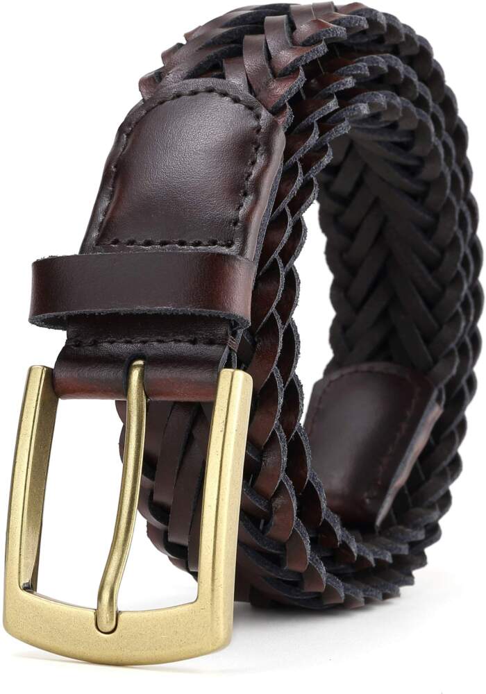 Top 10 Men's Braided Leather Belts - Horizon Leathers