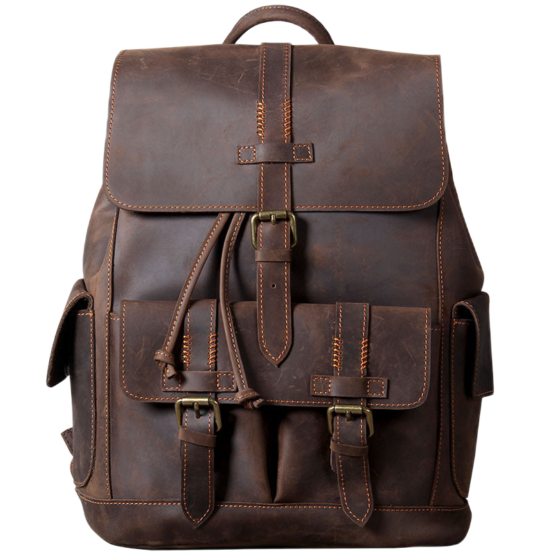 Mens Leather Backpacks Travel - Horizon Leathers