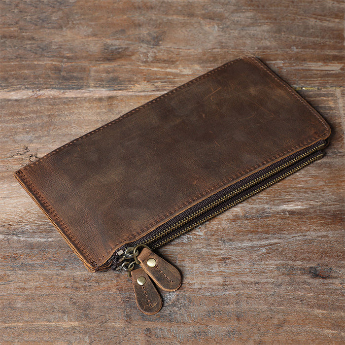 Leather Money Clip Wallet and Credit Card Holder - Horizon Leathers