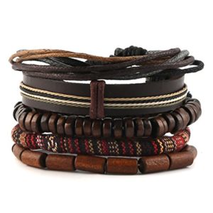 murtoo Men's Leather Bracelet