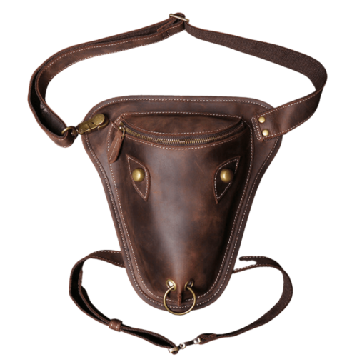 Cool Cow Head Leg Crossbody Bag Fanny Pack