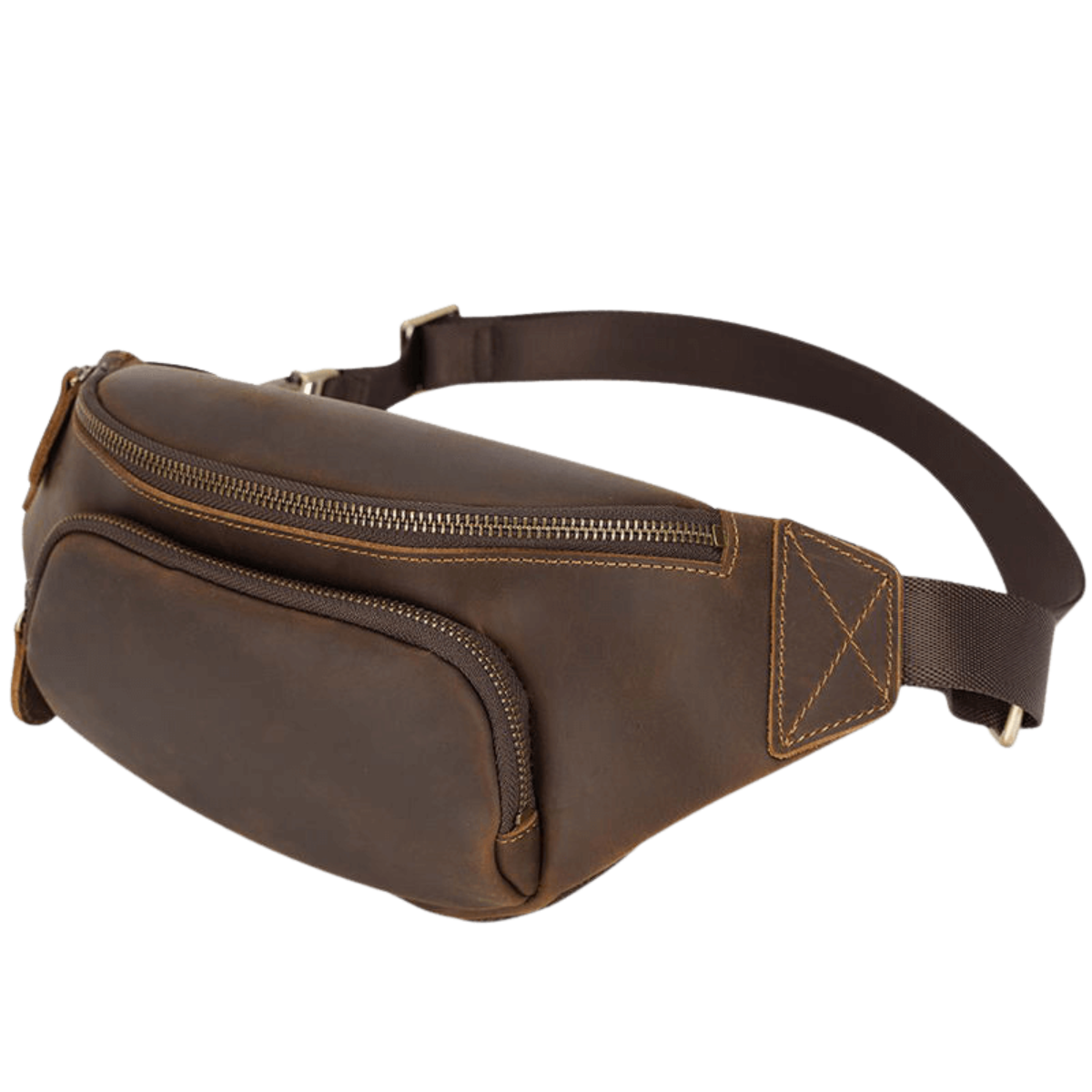 The Fanny Pack  Classic Men's Leather Bum Bag – The Real Leather Company