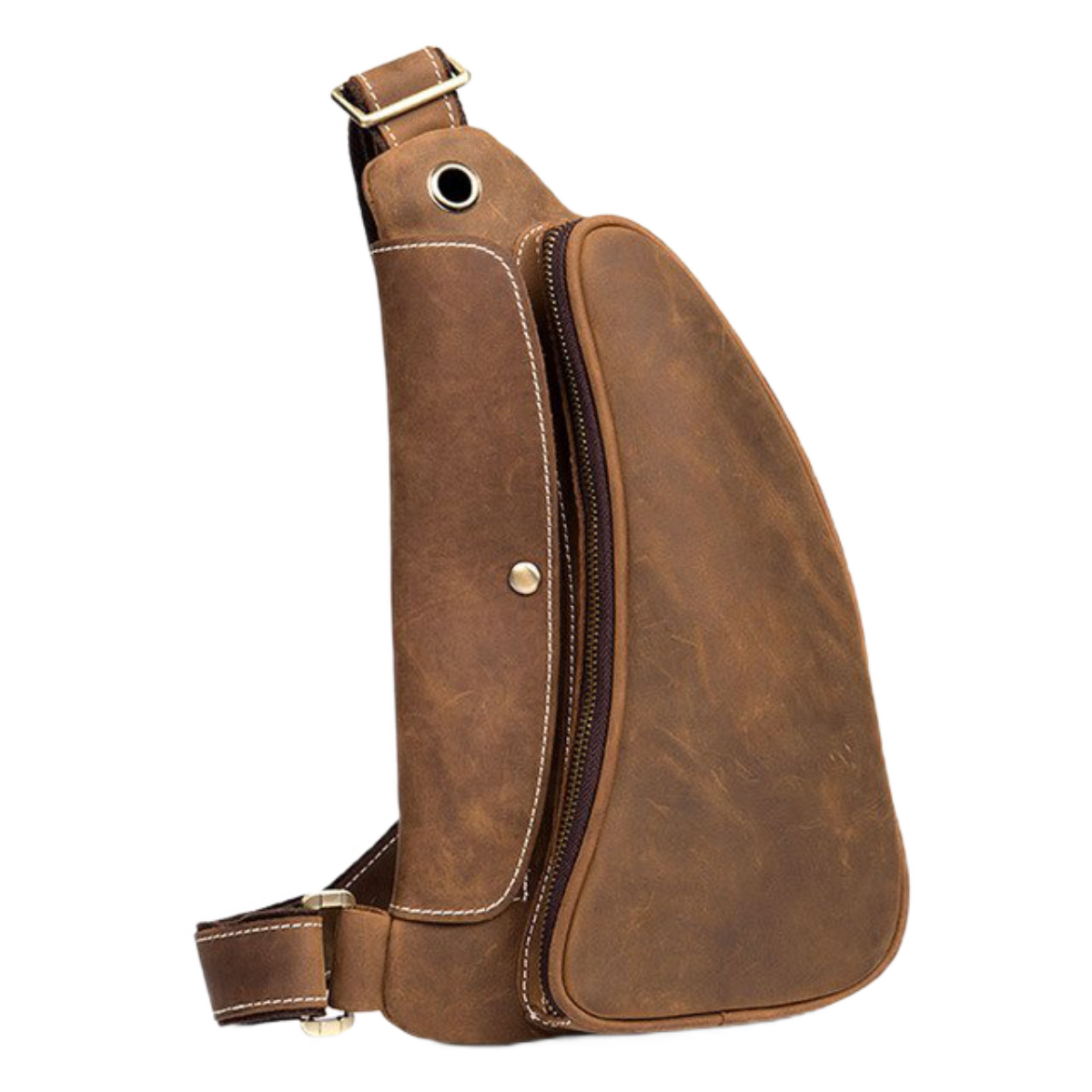 Leather Crossbody Sling Bags For Men - Horizon Leathers